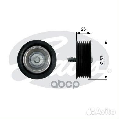 Ролик обводной навесного оборудования mercedes