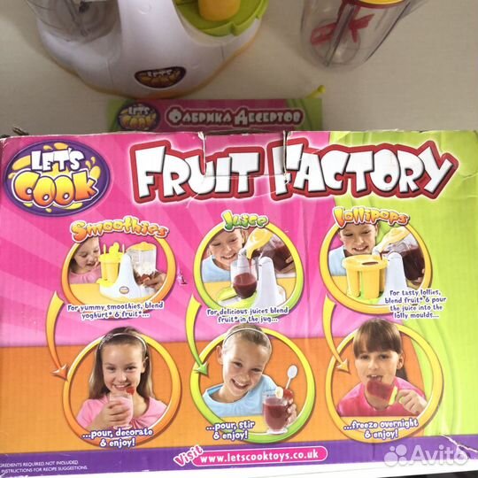 Блендер/миксер «Фабрика десертов Let’s Cook» детск