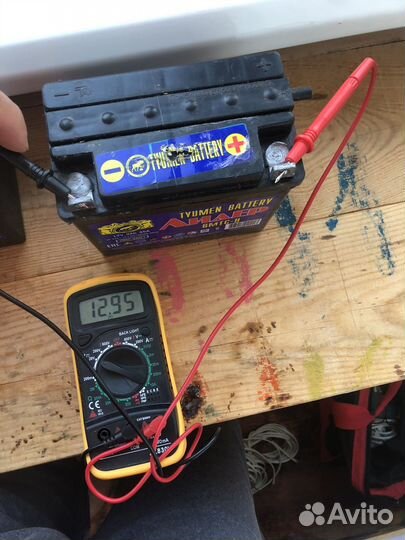 Акамулятор для мопеда мотоцикла генератора