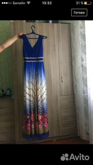 Платье в пол