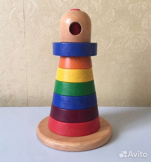 Деревянная пирамидка IKEA