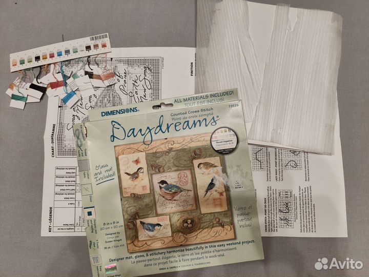 Набор для вышивания Daydreams (остатки)