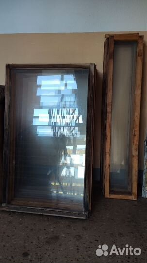 Деревянные оконные рамы бу