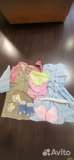 Пакет одежды для девочки 104-116
