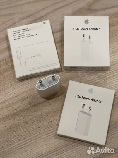 Зарядка для iPhone, адаптер USB, блок айфон