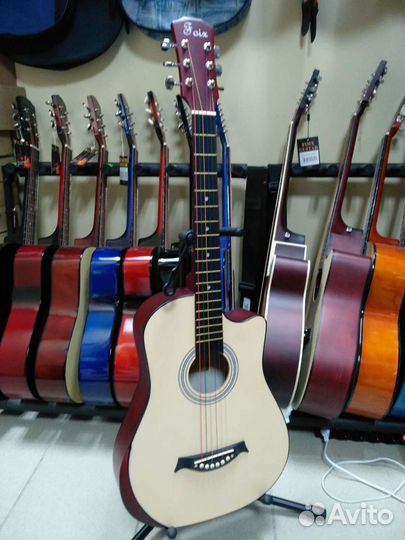 Акустическая гитара Foix ffg-3860c-nat, новая