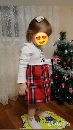 Платье для девочки 86-92р