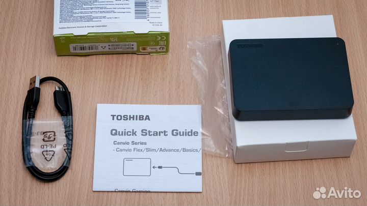 Toshiba Canvio Basics 4тб 2.5 USB 3.2 Gen1