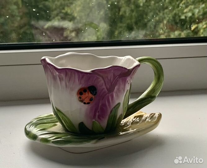 Чашка с блюдцем