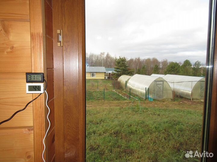 Цифровой термометр с ЖК экраном, выносной датчик