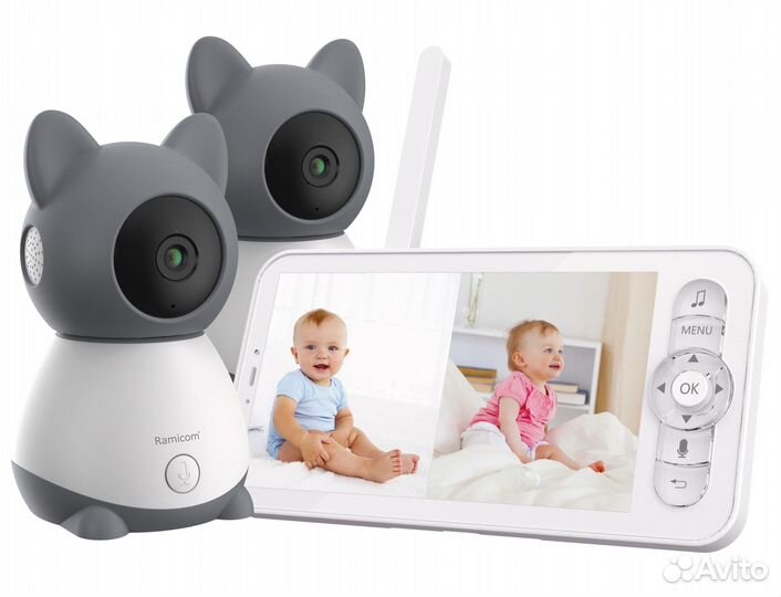 Видеоняня Ramicom VRC300X2 две камеры + шатив 1 шт