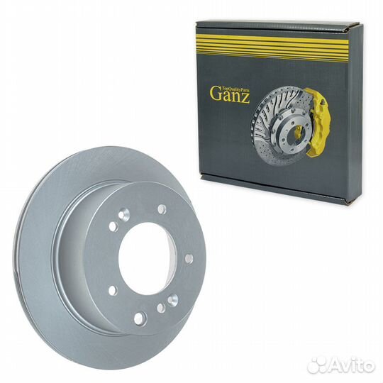 Диск тормозной задний с покрытием KIA Sorento ganz