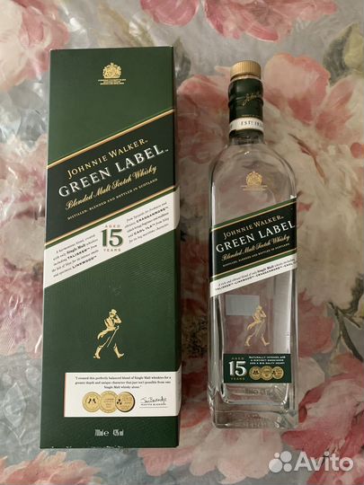 Бутылка из под виски