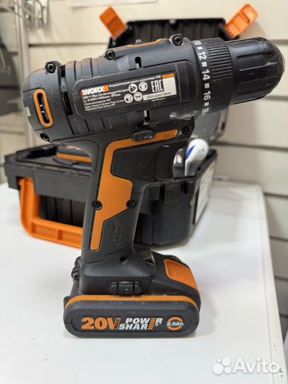 Шуруповерт worx wx100 арт.1252