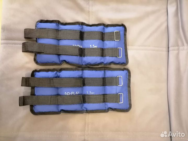 Утяжелители для ног по 1,5 кг