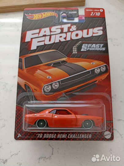 Hot wheels fast & furious Dodge Hemi Challenger'70