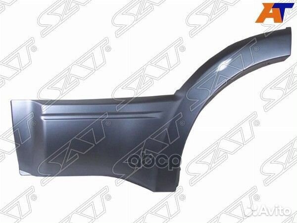 Накладка на заднюю дверь mitsubishi pajero 03-0