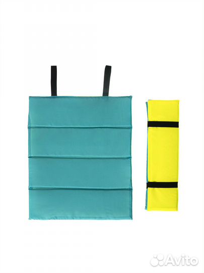 Пляжная сидушка из прочного материала оранжевая