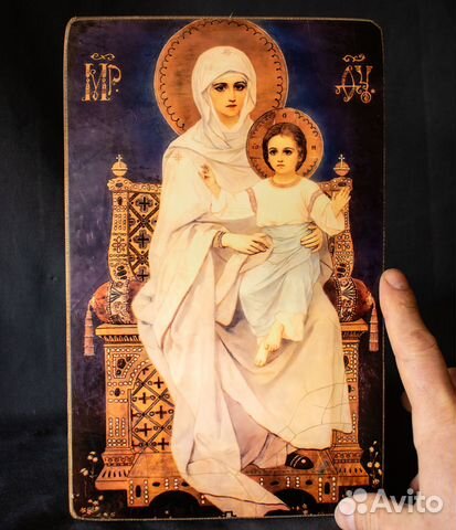 Икона деревянная 