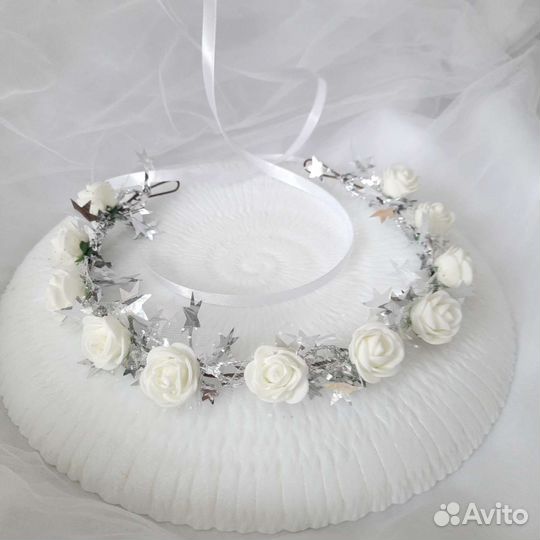 Ободки с цветами