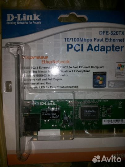 Сетевая карта D-Link DFE-520TX