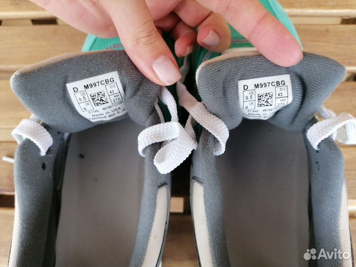 Кроссовки new balance 997 43 р