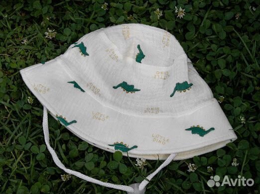 Детская муслиновая панама
