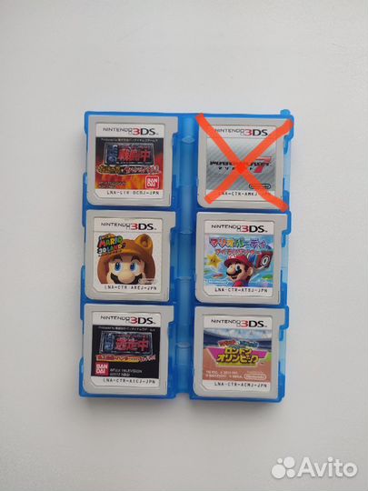 Картриджи с играми для Nintendo 3DS