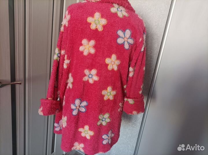 Халат для девочки банный