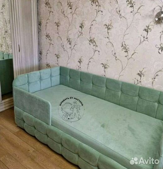 Детская кровать от 3 лет с бортиками