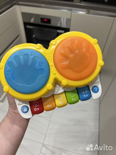 Пианино детское жирафики