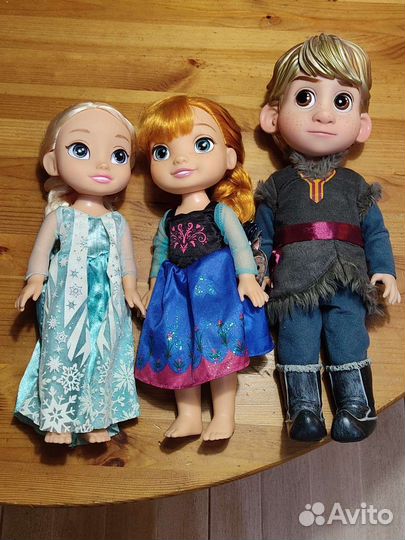 Анна, Эльза, Кристоф оригинал