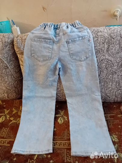 Джинсы широкие