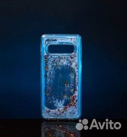 Чехлы силикон-блестки на Samsung серии S