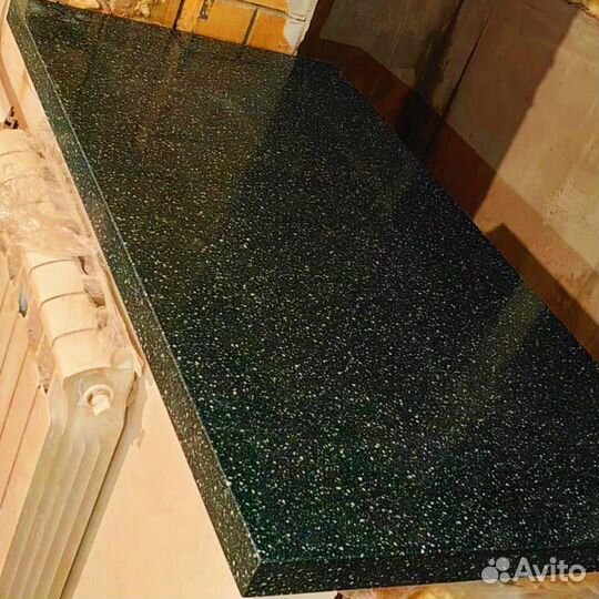 Столешница из искусственного камня с замером