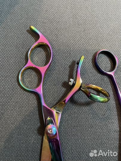 Ножницы парикмахерские, филировочная бритва