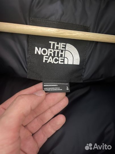 The north face пуховик