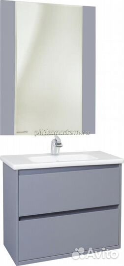 Зеркало Bellezza Лоренцо 60 серебро