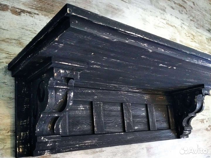 Полка в стиле Прованс состаренная