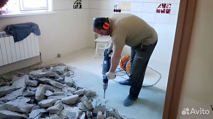 Демонтаж и вывоз мусора