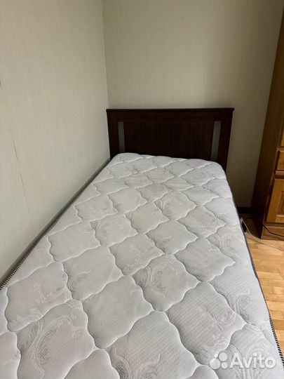 Кровать икеа + матрас Аскона