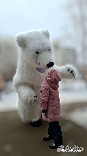 Белый мишка поздравление, организация праздников