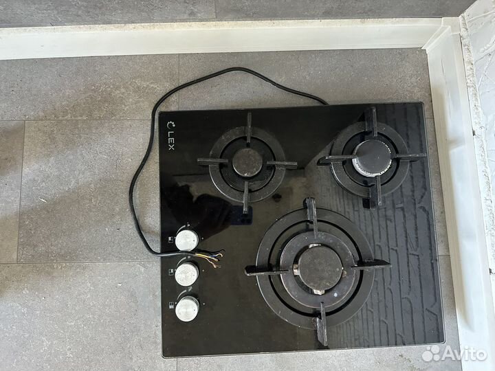 Газовая варочная панель 3 конфорки бу