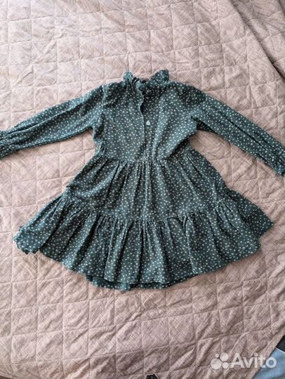 Платье 110-116 теплое