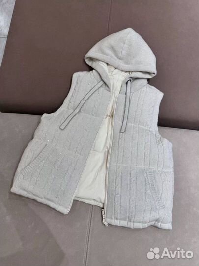 Жилет пуховой Brunello Cucinelli