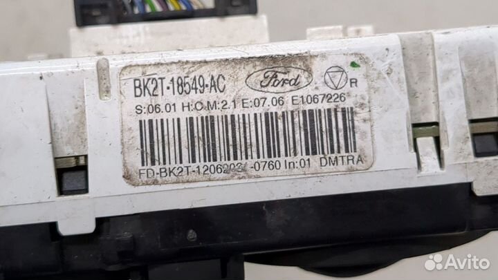 Переключатель отопителя Ford Transit (Tourneo) Custom 2014, 2013