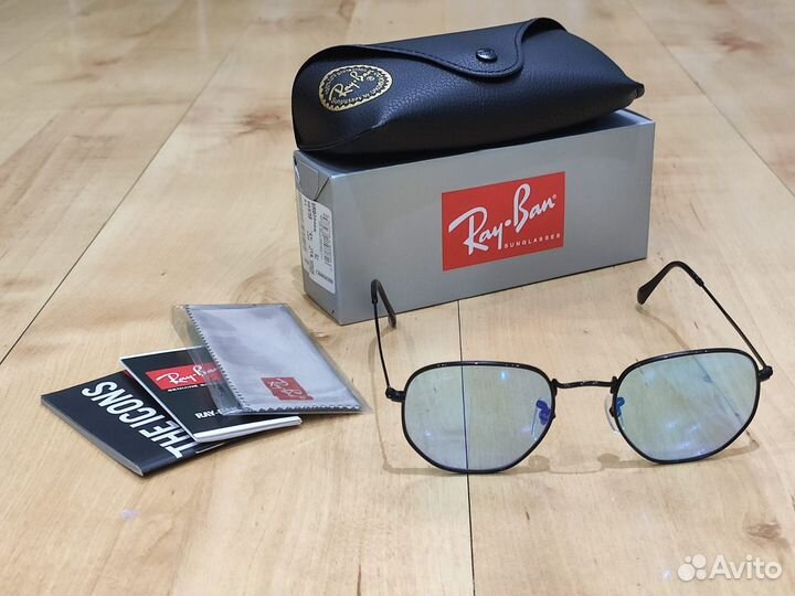 Очки новые Ray Ban Hexagonal rb3548, оригинал