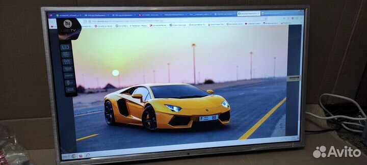 Новый телевизор 32 дюйма FullHD