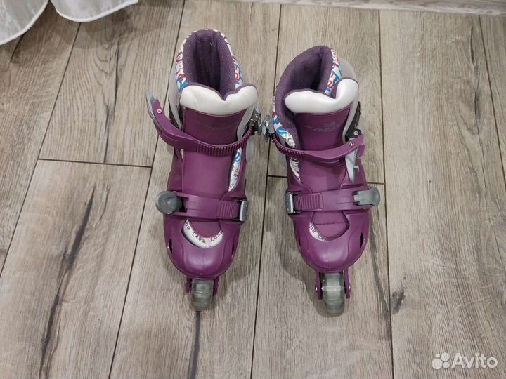 Роликовые коньки детские раздвижные