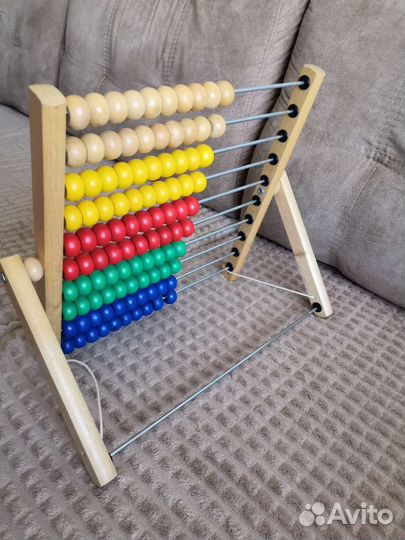 Детские деревянные счеты